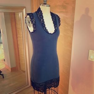 Free People body con mini dress